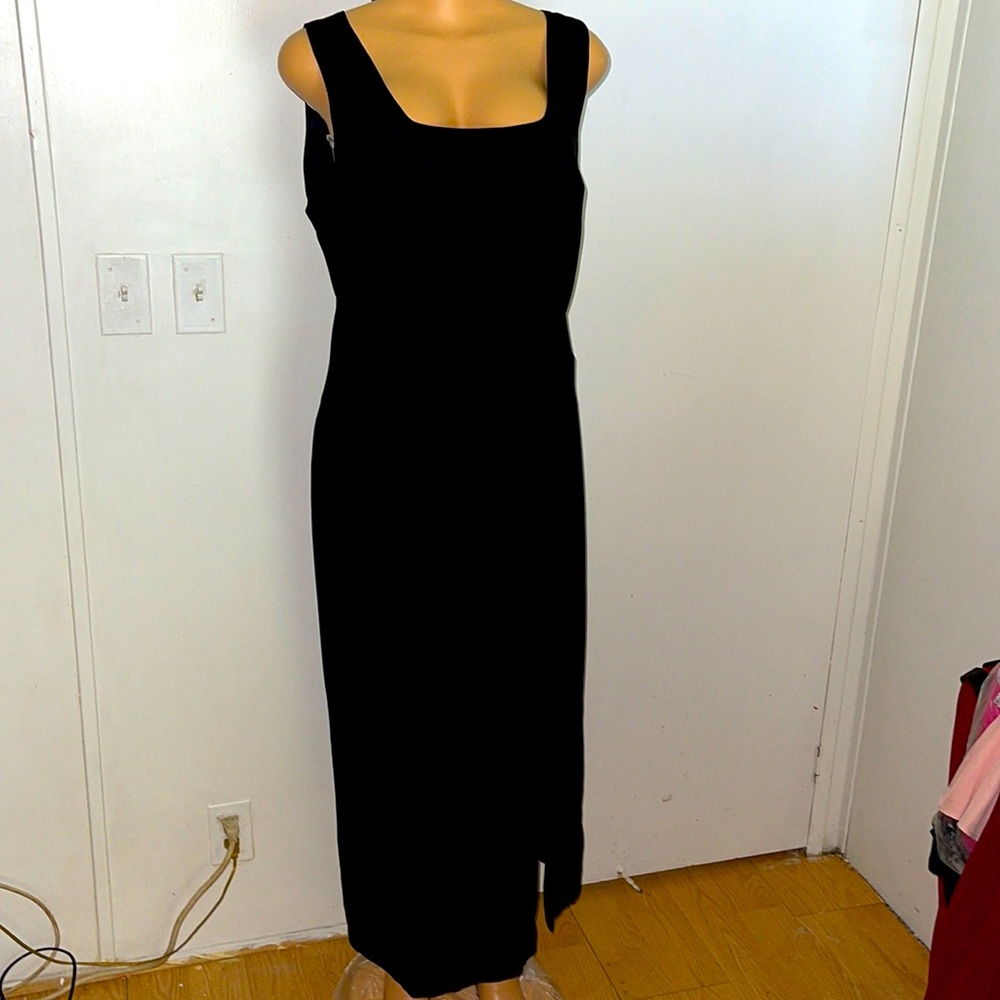 N.R.1 MAXI BLACK  DRESS